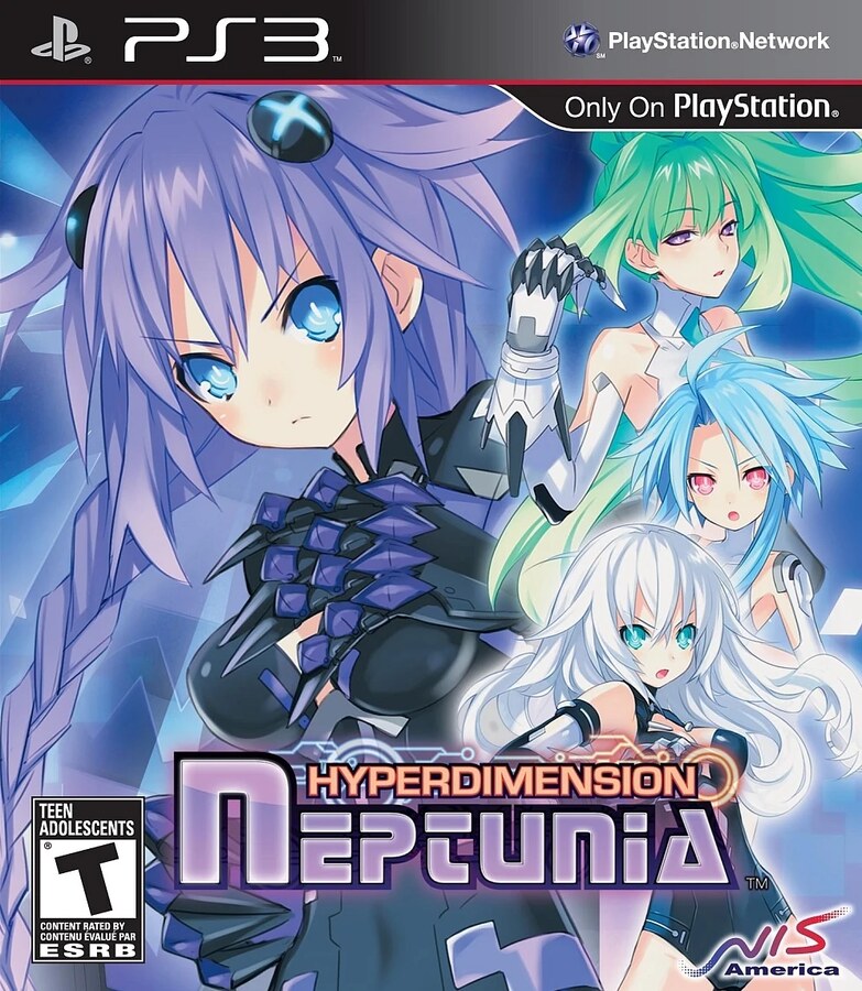 Hyperdimension Neptunia PS3 cover (EU)