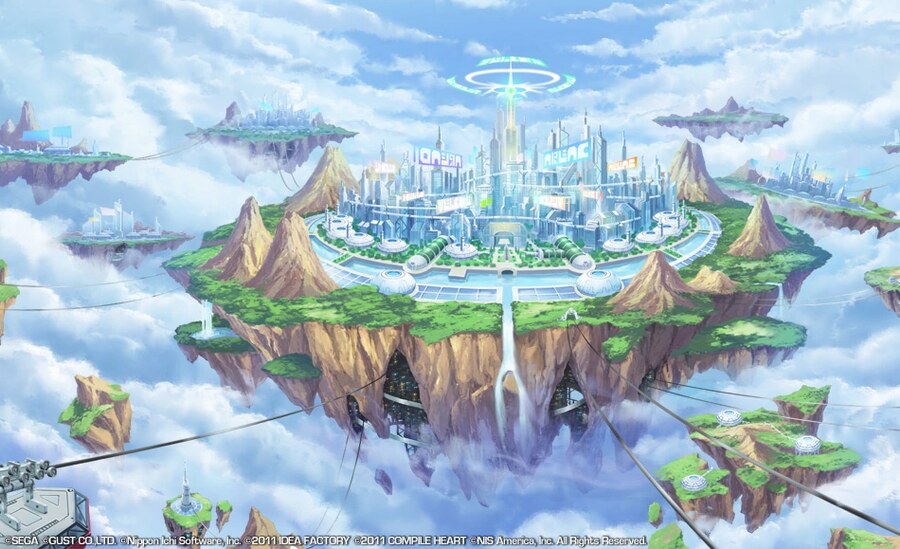 Planeptune, Neptune's island in Gamindustri