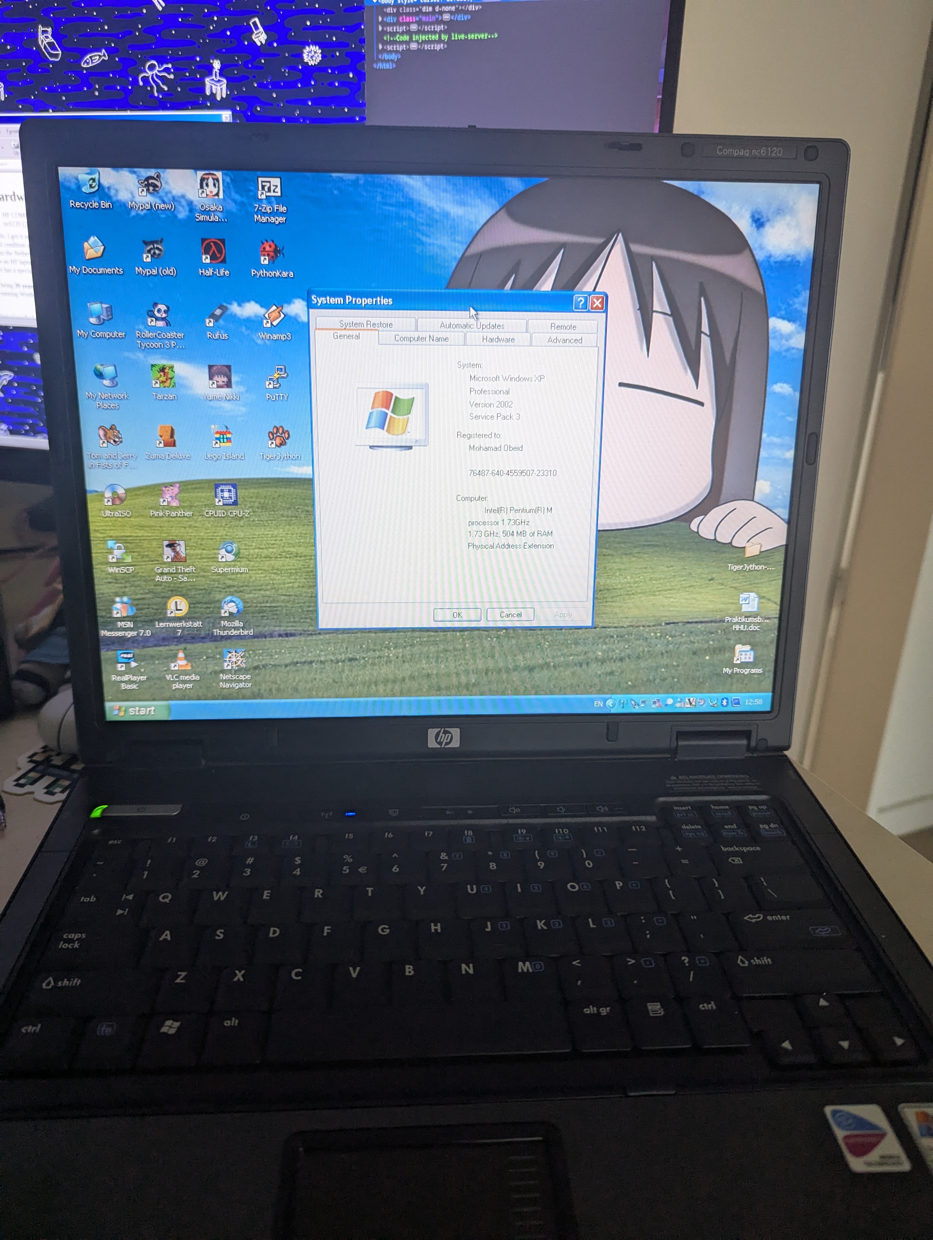 HP COMPAQ nc6120 (2) HP COMPAQ nc6120 (2)